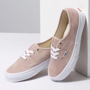 pink pig suede vans